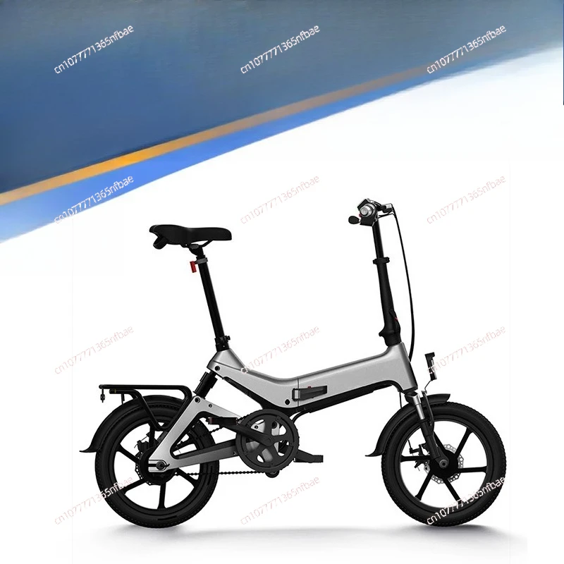 

Designated Driver & Parent-Child Folding E-Bike - Built-in Lithium Battery Electric Assist Bicycle, Portable Daily Commuter