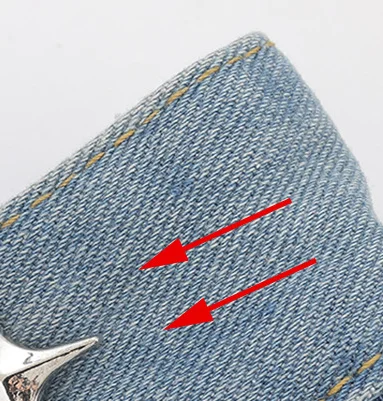 Botões de metal destacáveis apertador de cintura acessórios de roupas fivela de cintura ajustável cruz estrela forma jean botões pinos