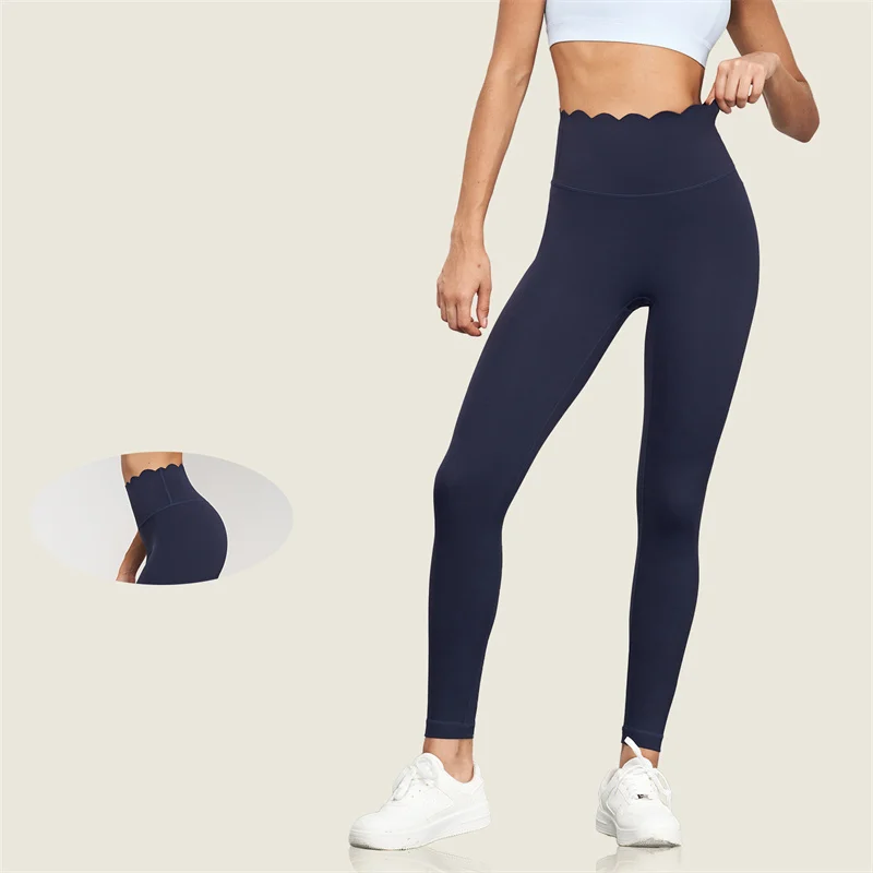 TRY TO BN Fitness Lotus Arc Yoga Pants Sports Leggings Women High Waist Workout Push Up Tights Women Running Gym Outfit Clothing