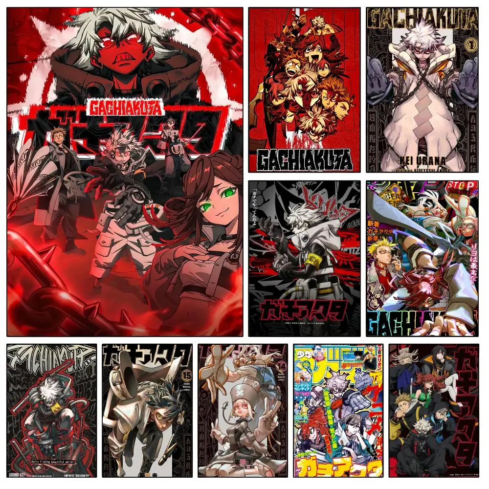Affiche Anime G-Gachiakuta, art mural décoratif élégant pour salon, chambre à coucher, bar, café et décoration de la maison, cadeau