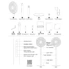 XIAOMI MIJIA DC 인버터 플로어 팬 프로, 초박형 접이식, 보관함 포함, 스마트 스탠딩 선풍기, 100가지 공기 흐름 설정 6