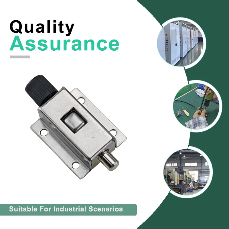 Hardware Telescopic Spring Pressure Lock Door Lock Stainless Steel Suitable For Industrial Automation Electrical Equipment