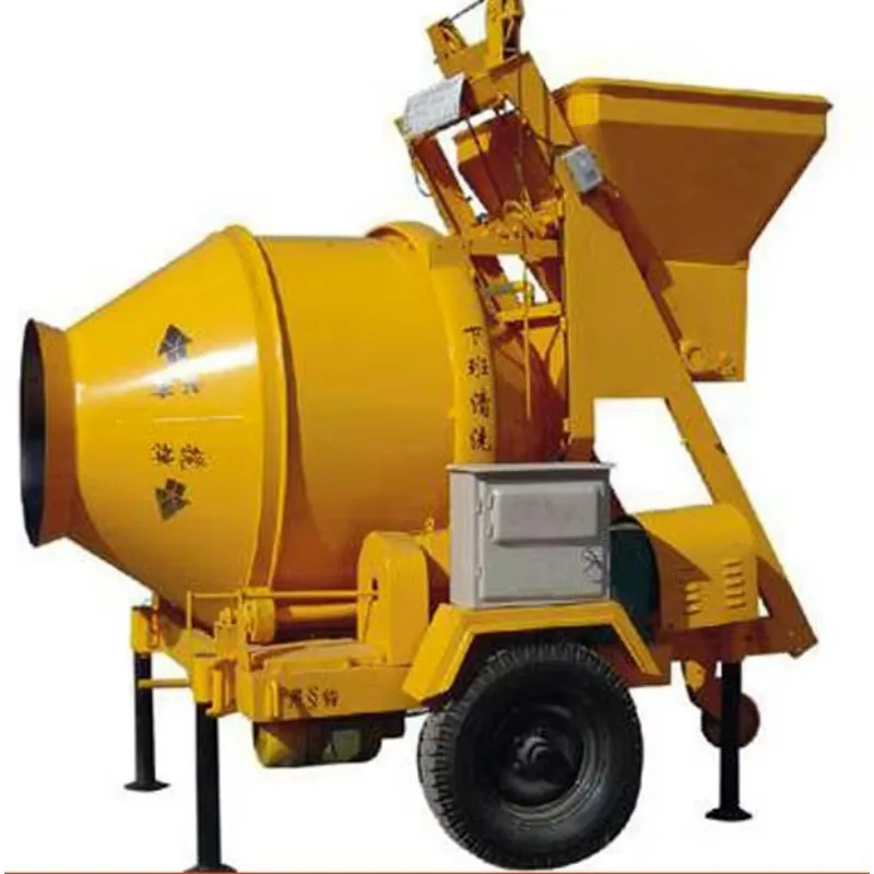 YG JZC350 Diesel Concrete Mixer Machine Self-Loading Cement Mixer for Road Construction