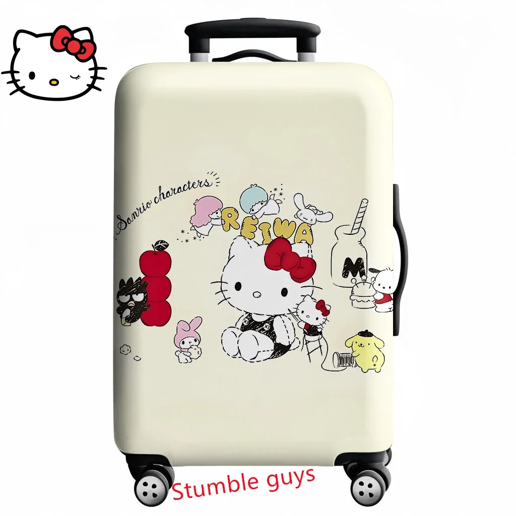 

Чехол для багажа Demon Hunters Kpop подходит для чемоданов 18-32 дюймов, прочный защитный чехол для путешествий