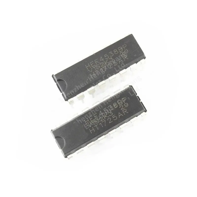 10PCS HEF4538BP in-line DIP-16 logic multifrequency oscillator IC