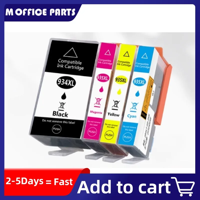 For HP 934XL HP 935XL ink Cartridges 934XL 935XL 934 935 for hp934 For HP Officejet Pro 6812 6830 6815 6835 6230 6820 printer