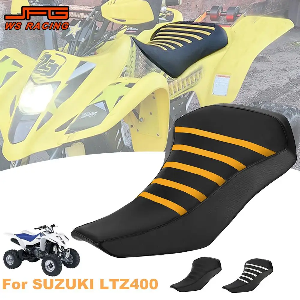 For LTZ400 Seat Cover Motorcycles Accessories Rain Gripper Soft Saddle Dust Cover Waterproof For Suzuki LTZ 400 Dirt Bike ATV