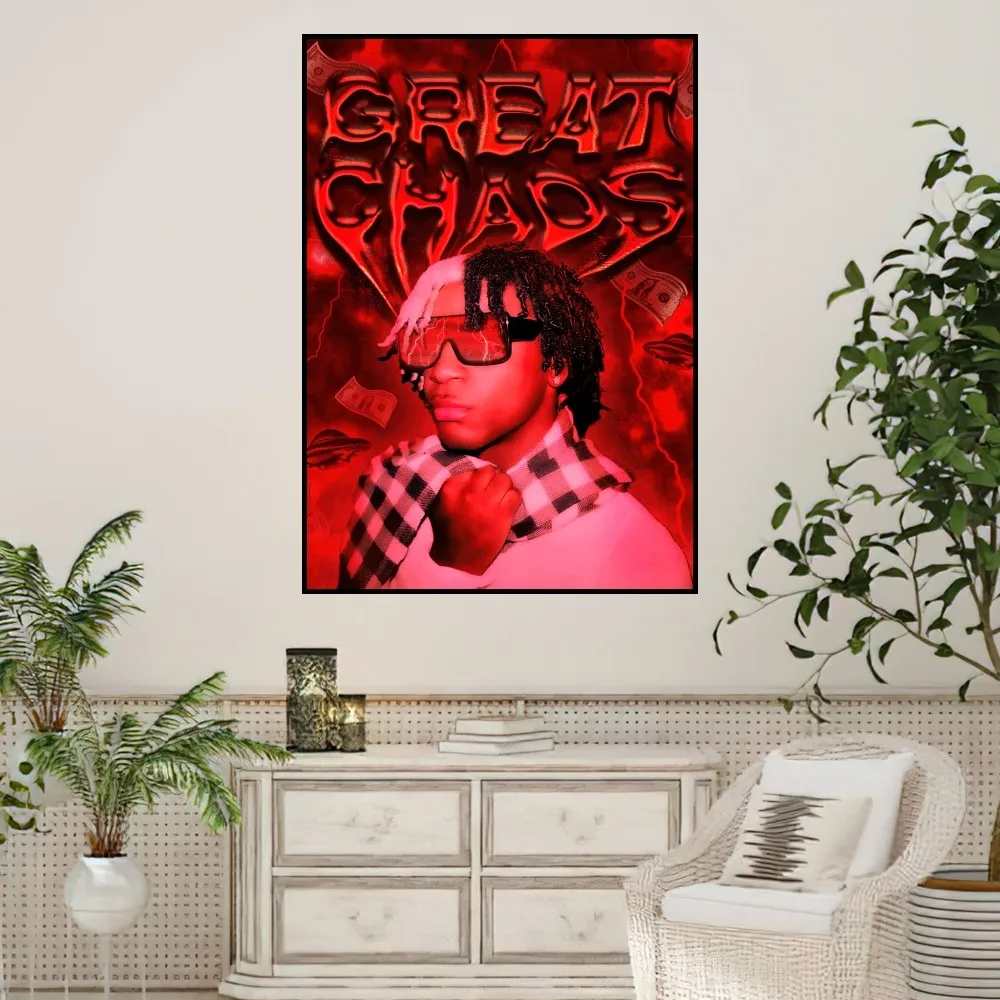 Ken Carson Rapper X Poster Prints Wall Painting Bedroom Living Room Wall Sticker Office Small