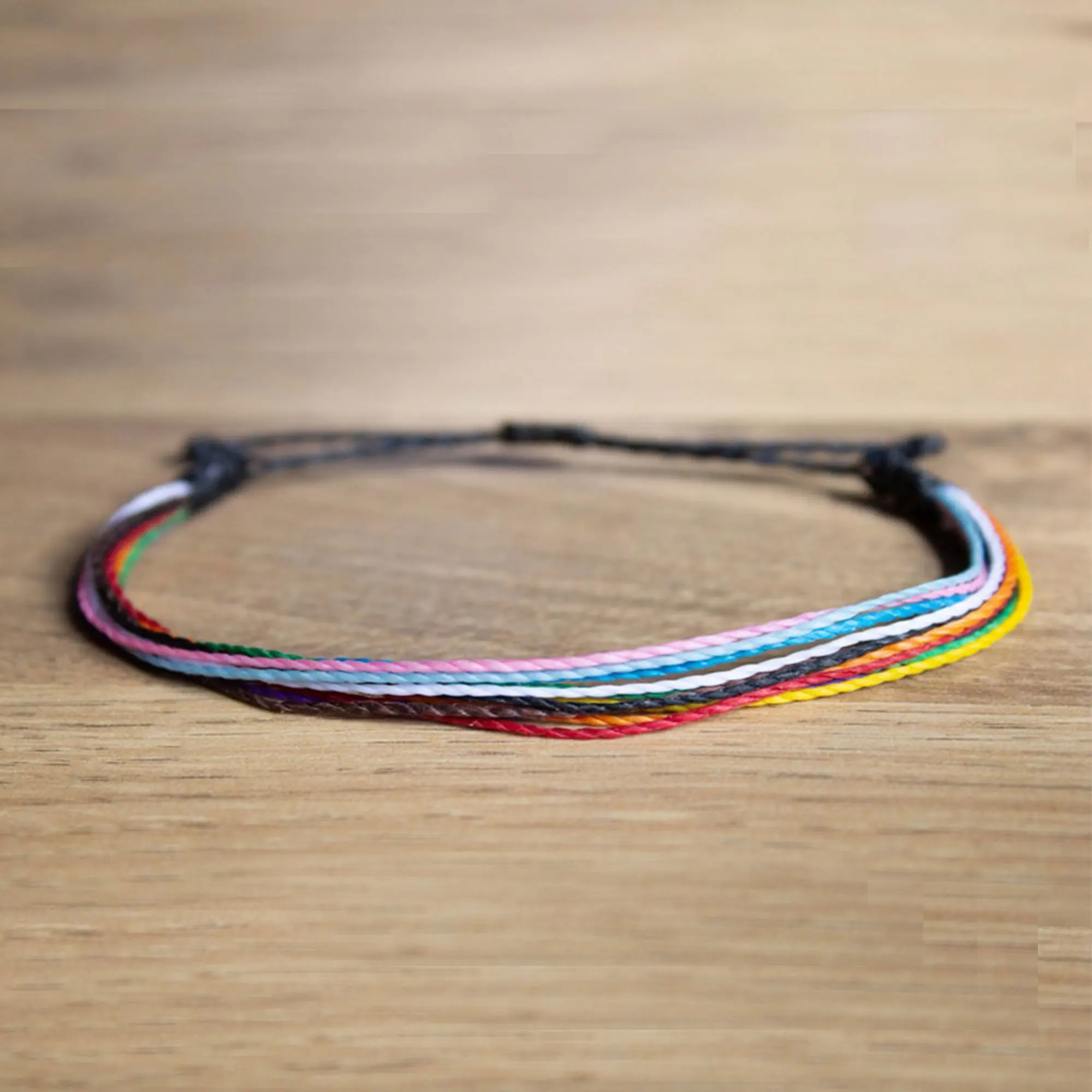 LGBTQA+ progress pride loose layered Bracelet or anklet gift for couple pride people