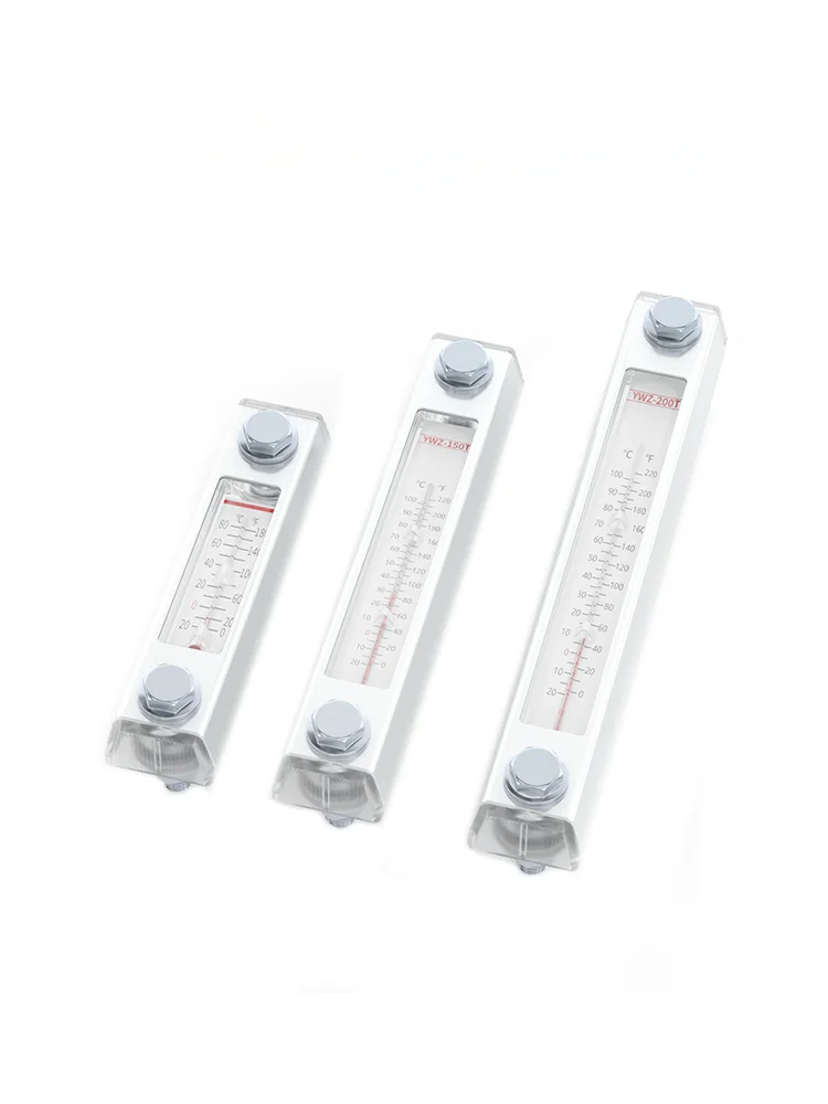 

Aluminum shell Hydraulic Tank fluid Level Gauge Oil Level Gauge Water Level Gauge Oil standard water thermometer YWZ 76T-500T