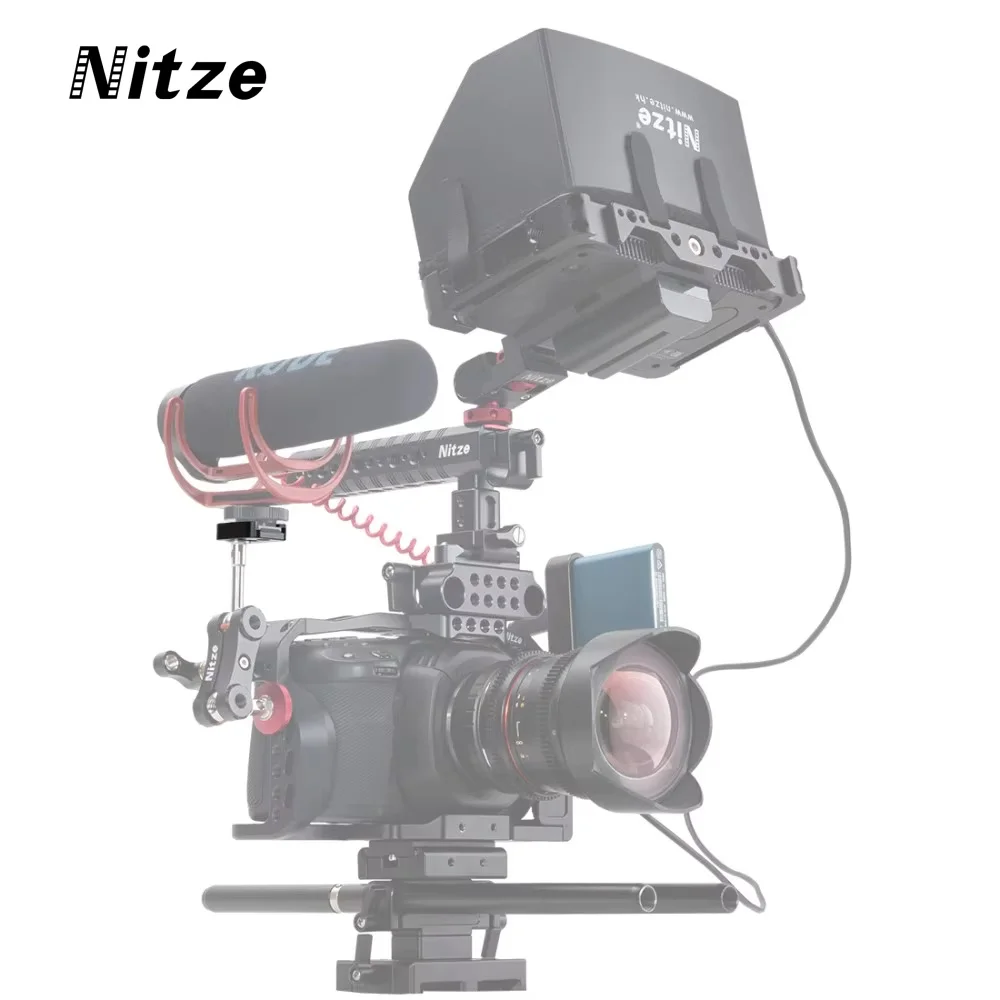 

NITZE N50-T07 Cold Shoe Adapter - Camera Accessory for Stable Equipment Support
