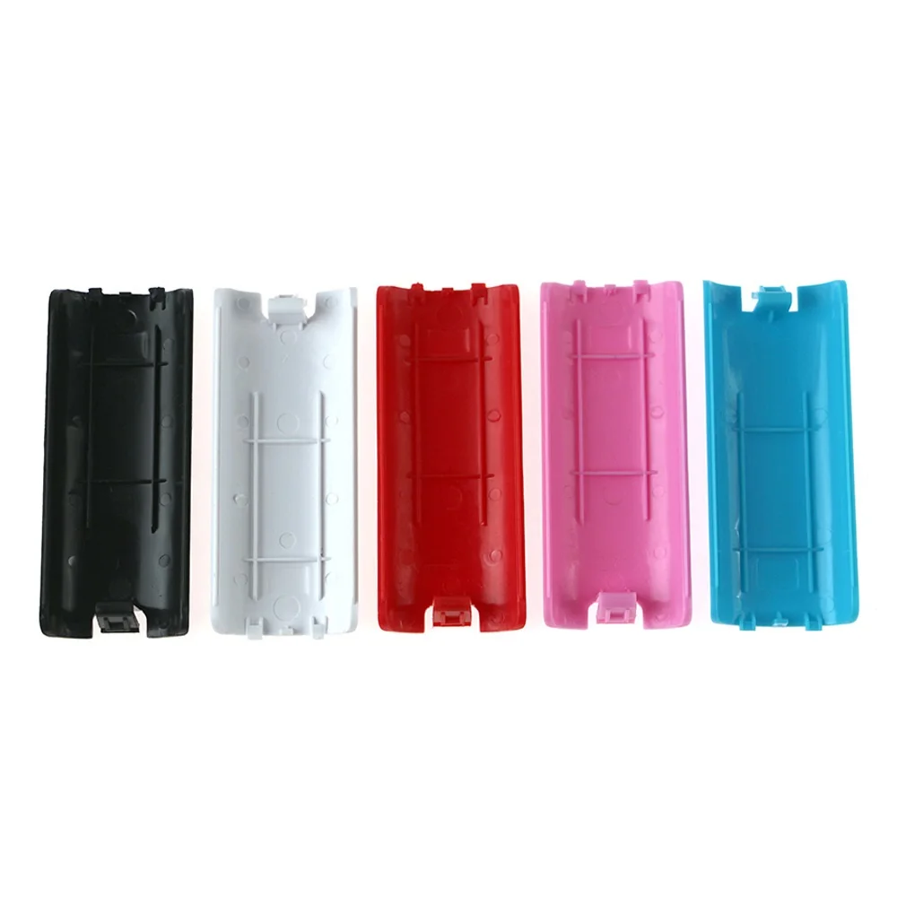 แบตเตอรี่สําหรับคอนโทรลเลอร์เกมไร้สายฝาหลังสําหรับรีโมทคอนโทรล Wii Gamepad จับแบตเตอรี่ครอบคลุม