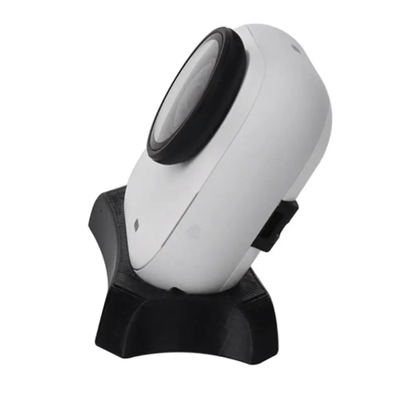 B92B Desktop Mounting Base for GO Ultra, Soft Silicone Non-Slip Support Base for Camera, Desktop Mounting Bracket Black