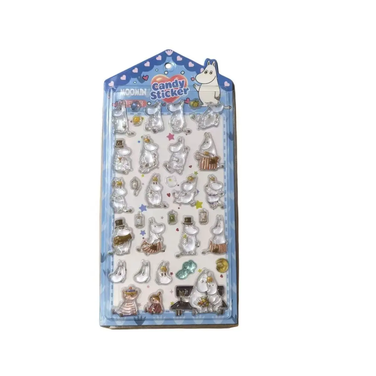 

2026 3D Stereoscopic Crystal Stickers Children's Creative Handbooks Stereoscopic Decoration Stickers