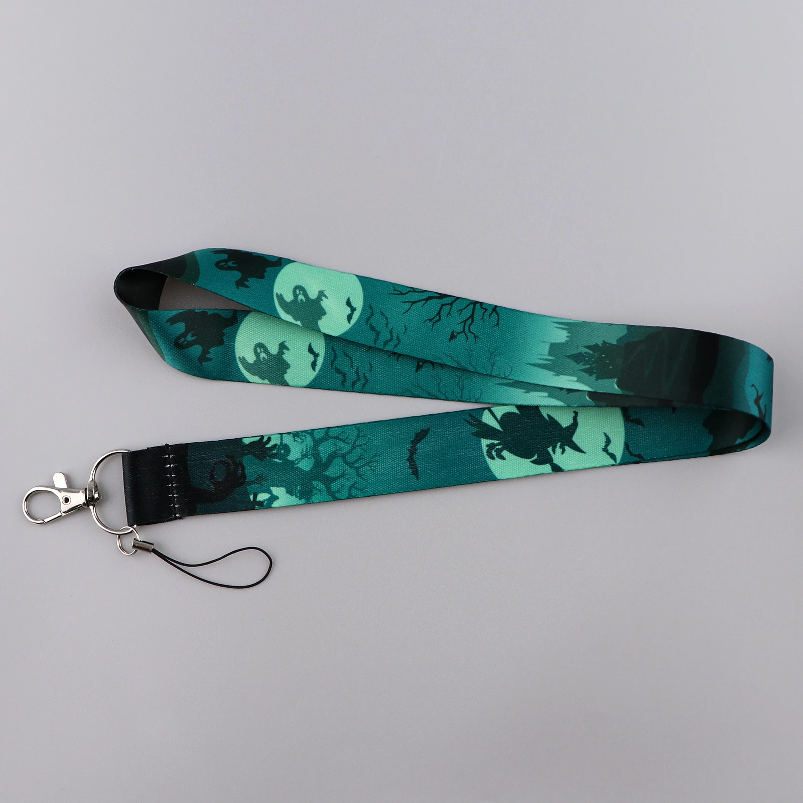 Halloween Ghost Lanyards for Key Witch Neck Strap For Card Badge Gym Keychain Key Holder DIY Hanging Rope Phone Accessories