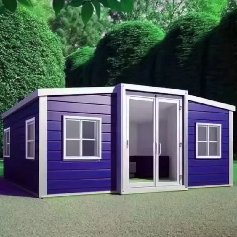 Folding Container House Mobile Expandable Tiny Home Container Outdoor Residential Fold Out Container House Price for Australia