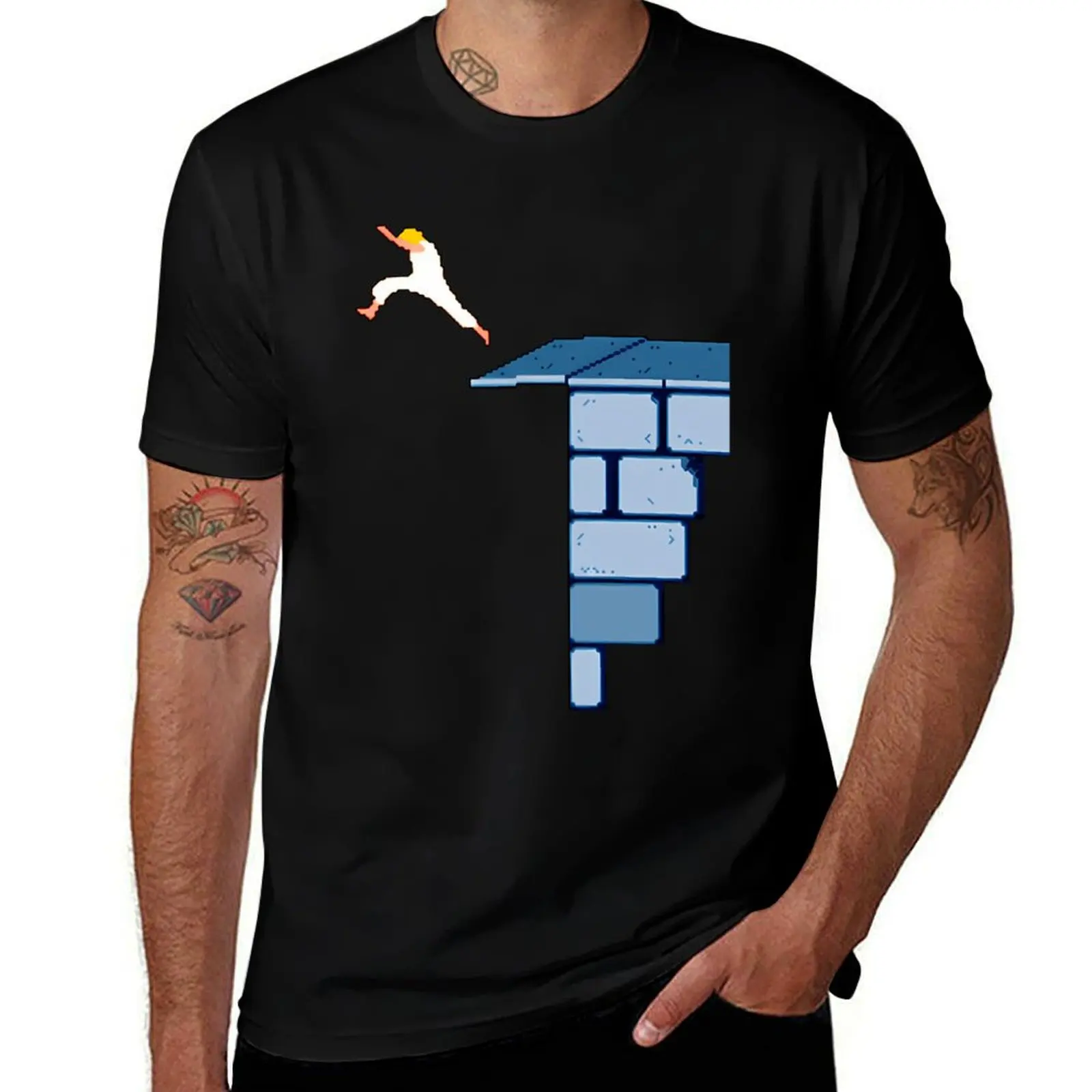 Leap Of Faith Prince Of Persia T-Shirt Urban Style Print T-Shirt