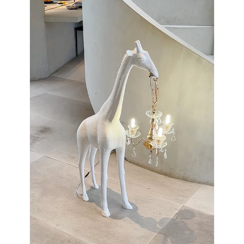 

Qf Giraffe Floor Lamp Living Room Bedroom Decoration Table Lamp