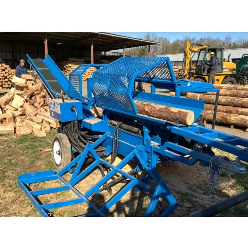 Mini Vertical Hydraulic Wood Splitter Compact Firewood Splitting Machine For Urban Apartment Balcony Use
