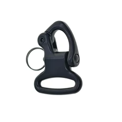 Black solid metal sweden nautical snap pull lock bird eagle carabiner hook shackle connector craft DIY Keychains keyring FOB
