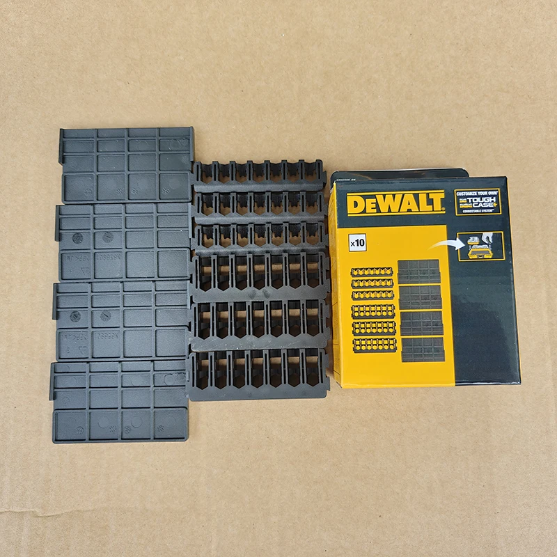DEWALT DT70805-QZ Drill Bit Bracket Baffle X10 INSERT BUNDLE PACK For TOUGHCASE Multiple Styles Holder Hand Tool Accessories