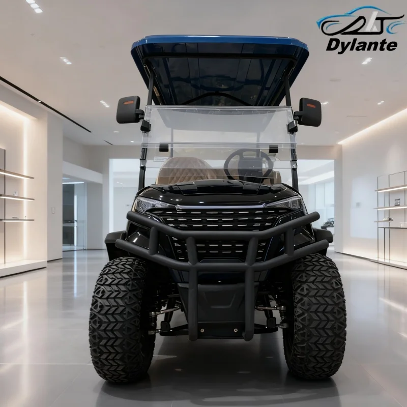 Lithium Battery Off-Road Electric New Energy Vehicle Golf Buggy 4 Passenger Cheap Chinese Hunting Golf Carts Free Custom Color