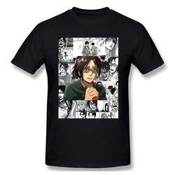 Attack On Titan Anime Hange Zoe Fashion Funny Printing Graphic T-shirt Hot Sale Summer Style Casual Streetwear Cotton Tee Shirts