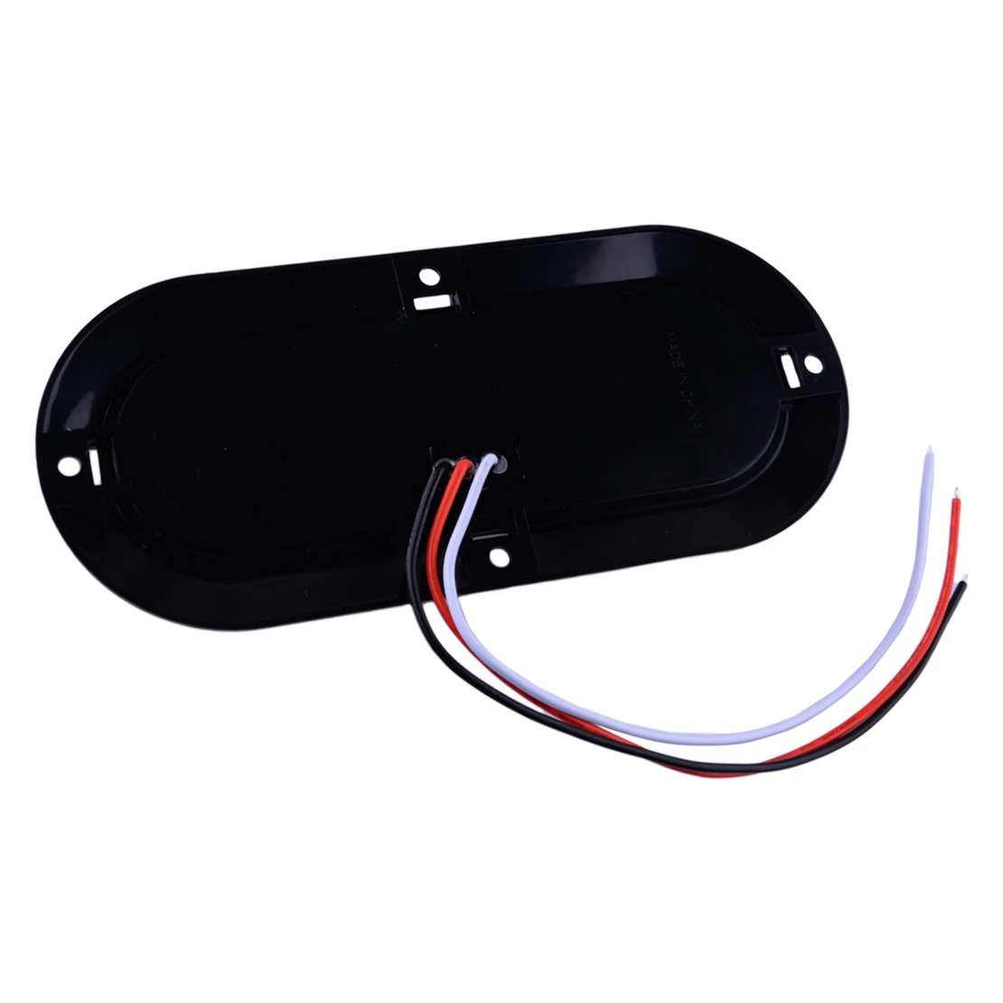 

2 шт., прозрачные линзы, янтарный светодиодный светильник для автомобиля, грузовика, прицепа, овальный боковой габаритный указатель поворота, лампа 12-24 В