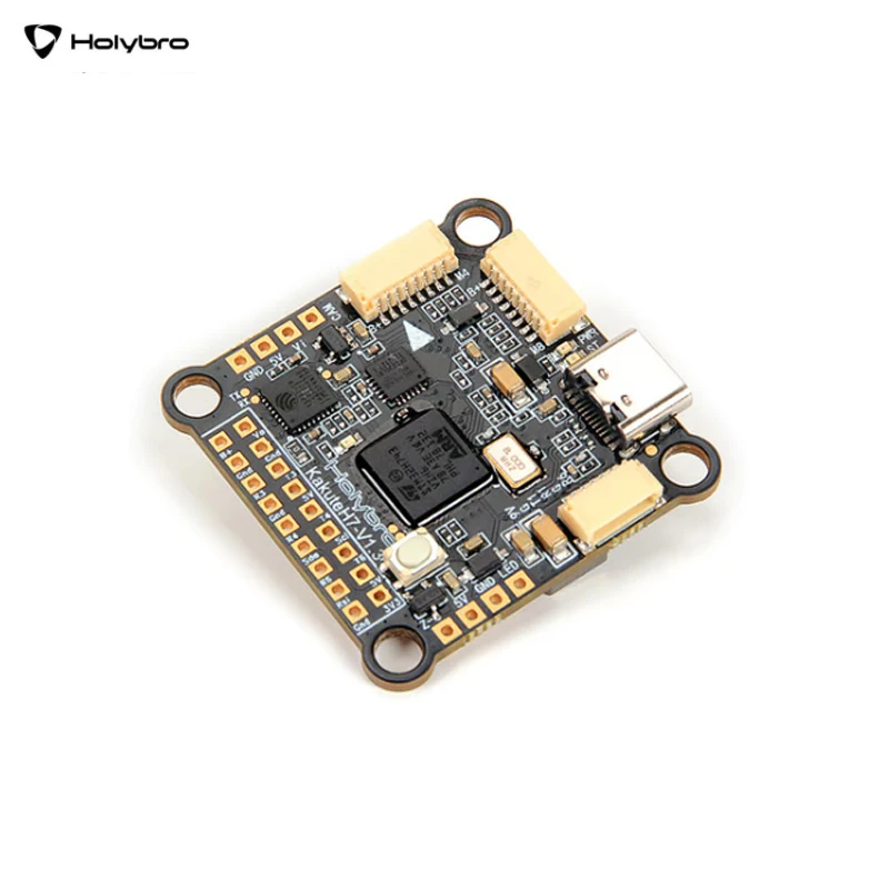 

Контроллер полета HolyBro Kakute H7 V1.3 MPU6000 H743 Dual BEC Baro OSD Встроенный Bluetooth 30,5X30,5 мм 2-8S для RC FPV Drone