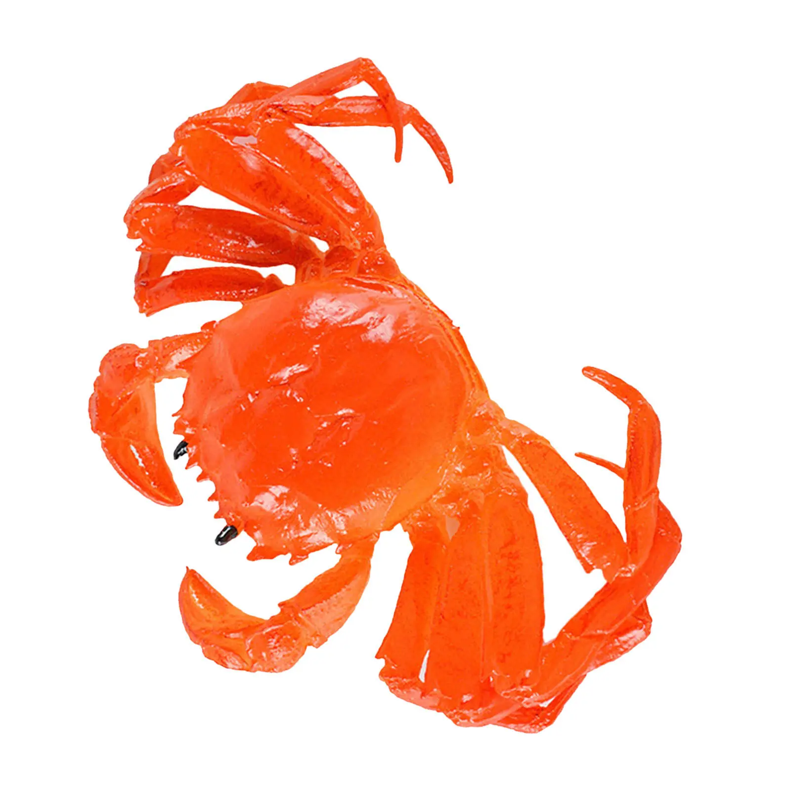 

Realistic Crab Decoration Lifelike Simulation Sea Animal for Home Office Aquarium Fish Tank Party Sink Bathtub Pool Decor