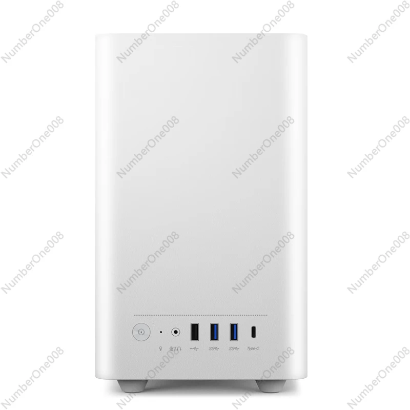 U300 Mini PC Case - for ITX/MATX SFF Desktop Chassis Space-Saving High Airflow USB 3.0 for Office Gaming