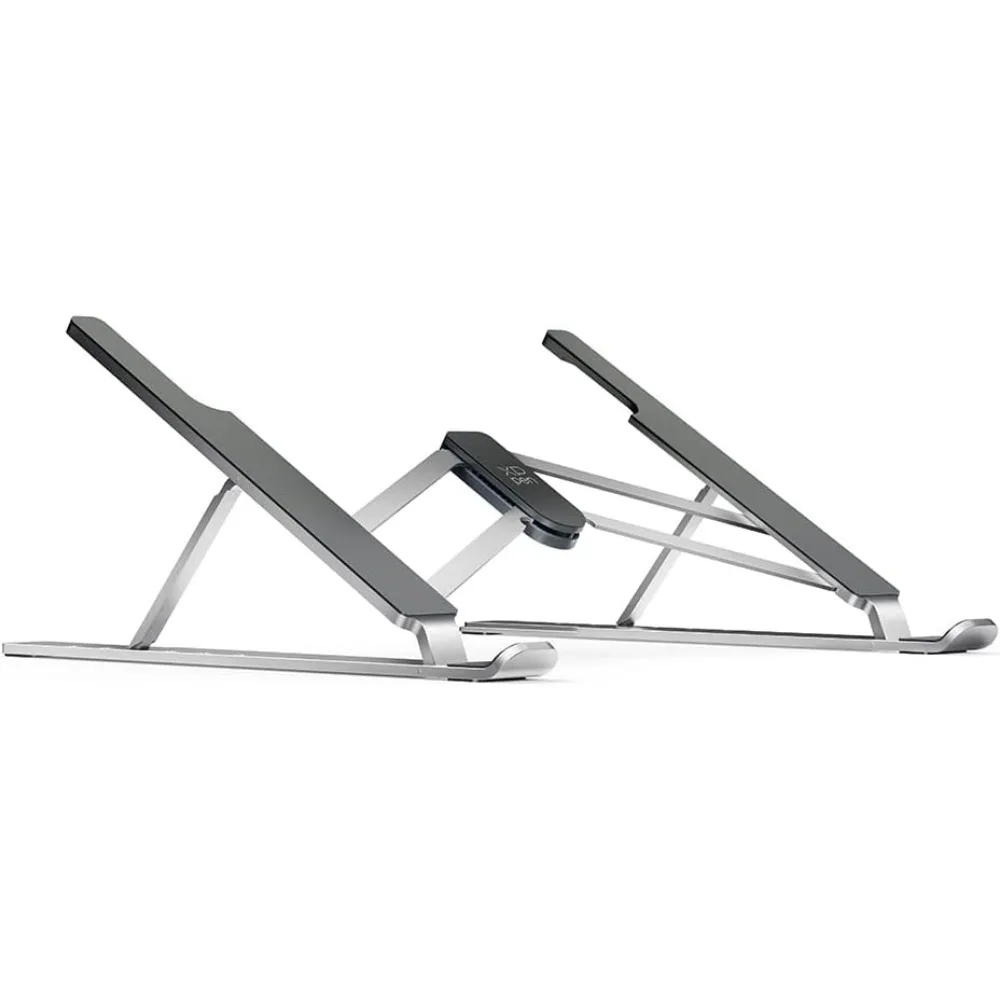 Aluminum Tablet Stand for Desk, Holder for 10-15.6 Inch Devices, Adjustable & Compatible with Laptops & Drawing Tablets