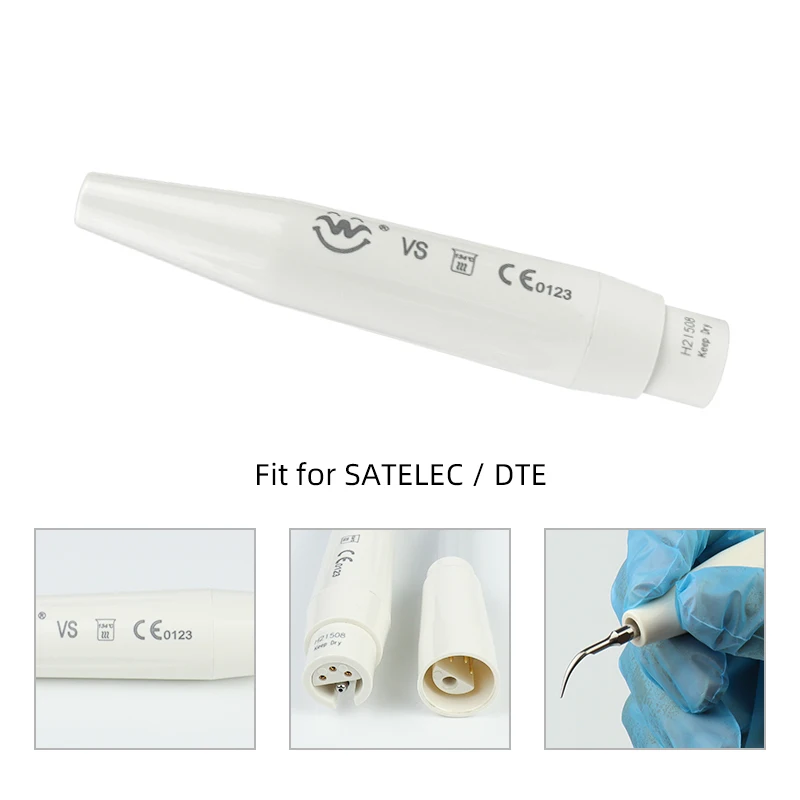 Dental Scaler Handpiece Ultrasonic Scaler Handpiece Fit EMS WOODPECKER SATELEC Portable Dental Ultrasound Scaler Handle