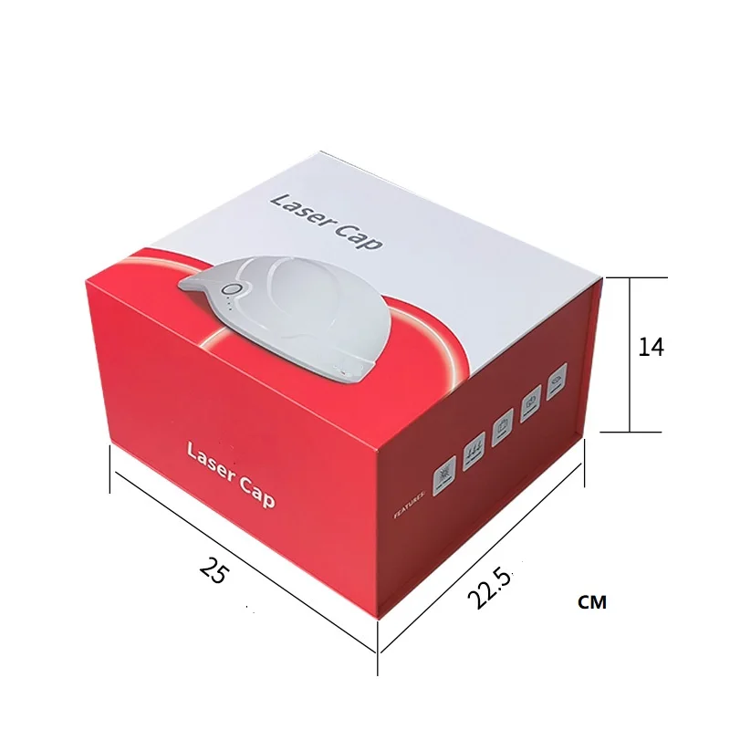 Red Light Therapy Hair Growth Cap - 650nm LLLT Laser Device for Scalp Care & Hair Density Support Prevent Hair Loss Diode Laser