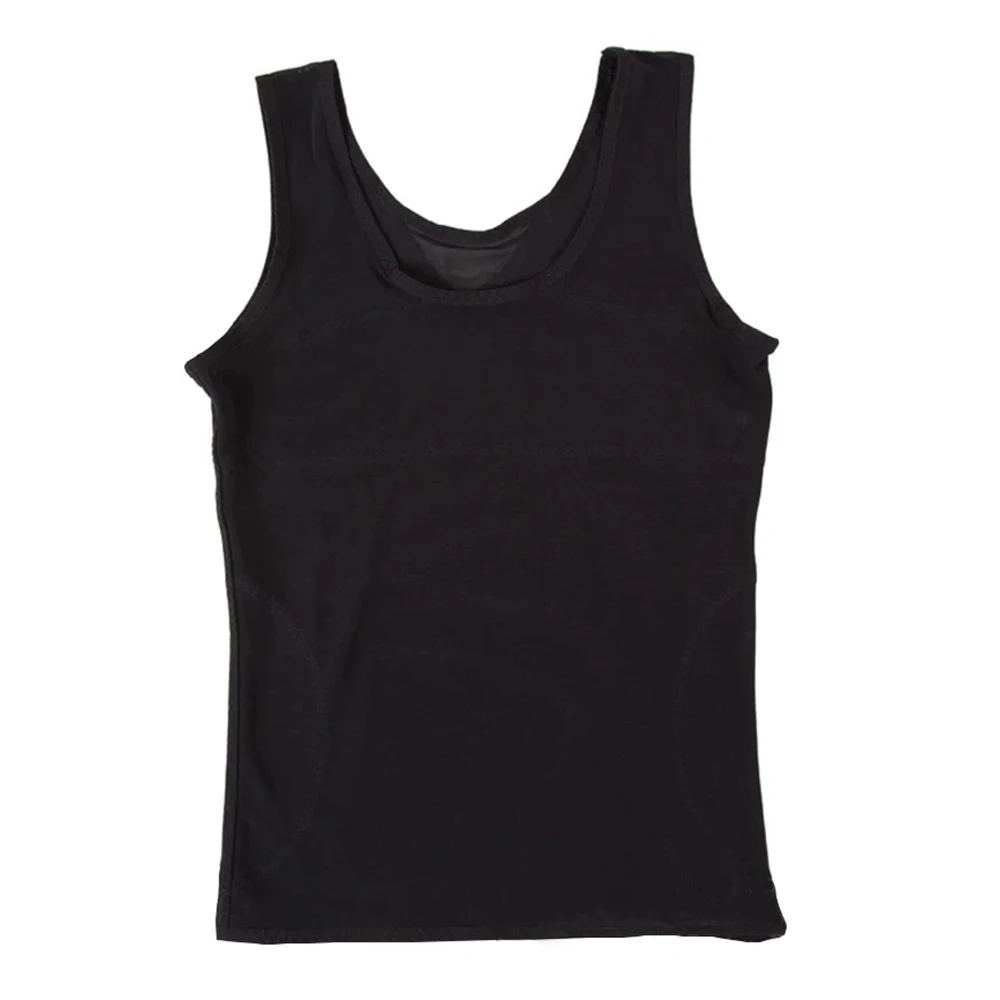 

Men's Tummy Control Compression Vest, Breathable Mesh Slimming Shaper, Sleeveless Shirt for Sports Daily Wear
