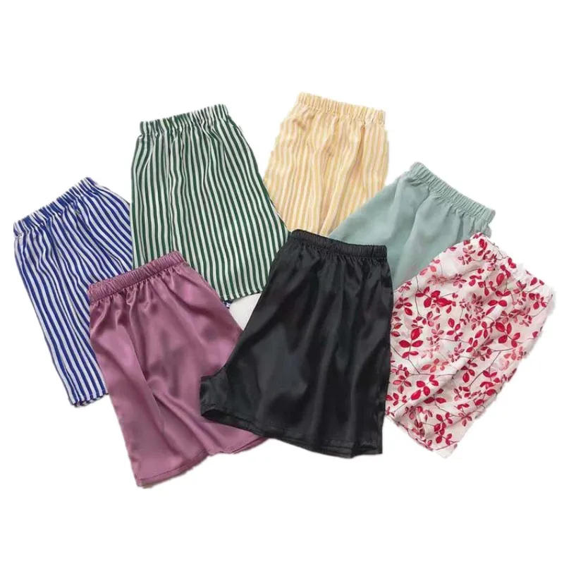 Mulberry InjMan-Boxer élastique pour couple, sous-vêtements, shorts fins, pantalons pour la maison, promotion, femme, peut porter, 100%