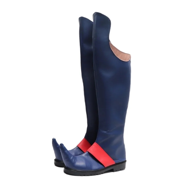 Little Witch Academia Atsuko Akko Kagari Cosplay Shoes Boots Halloween party Handmade Boots