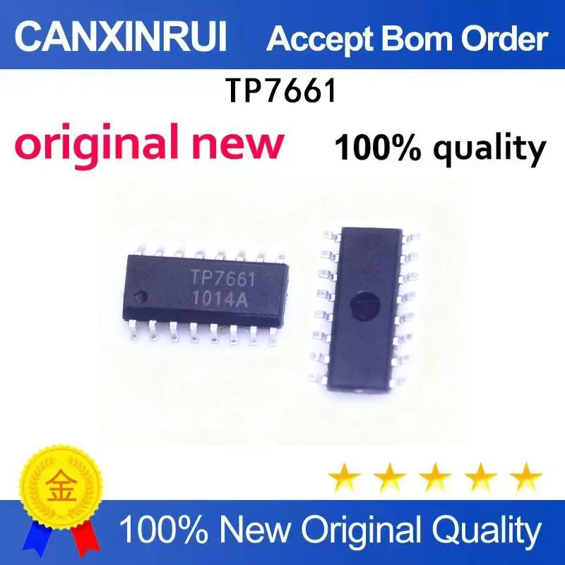 (5-100 Pieces) The brand new original TP7661 SOP-16 reflects the commodity chip IC