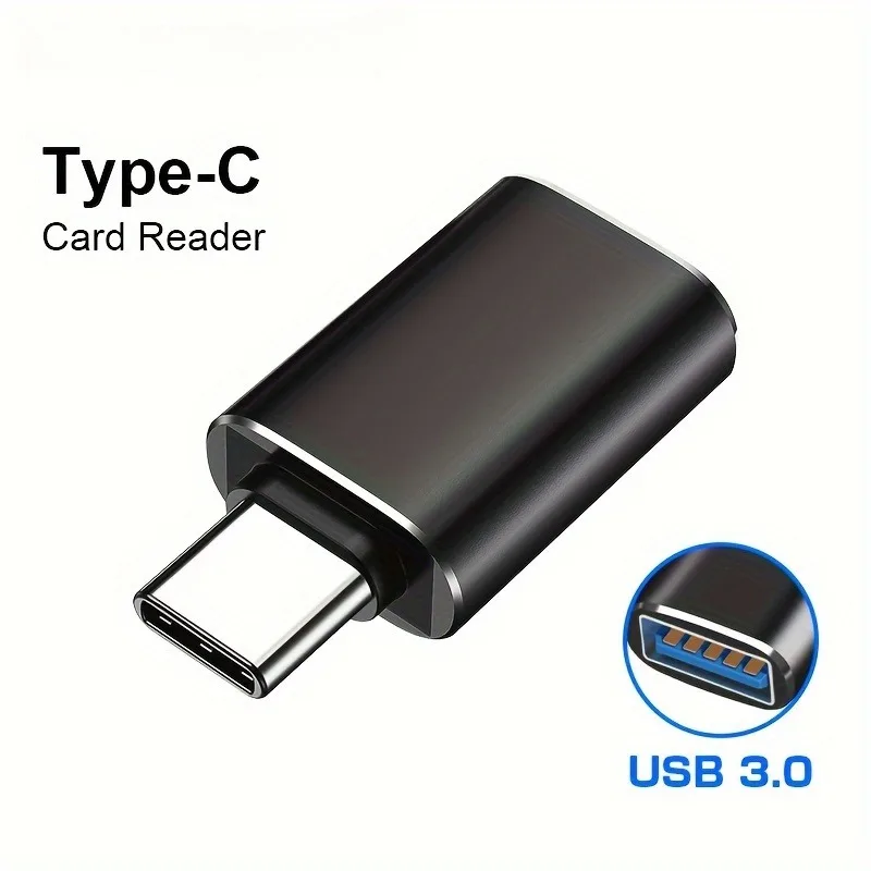 Adapter USB 3.0 na Type C OTG, złącze USB-A na Micro USB Type-C żeńskie, do adapterów Samsung Xiaomi POCO