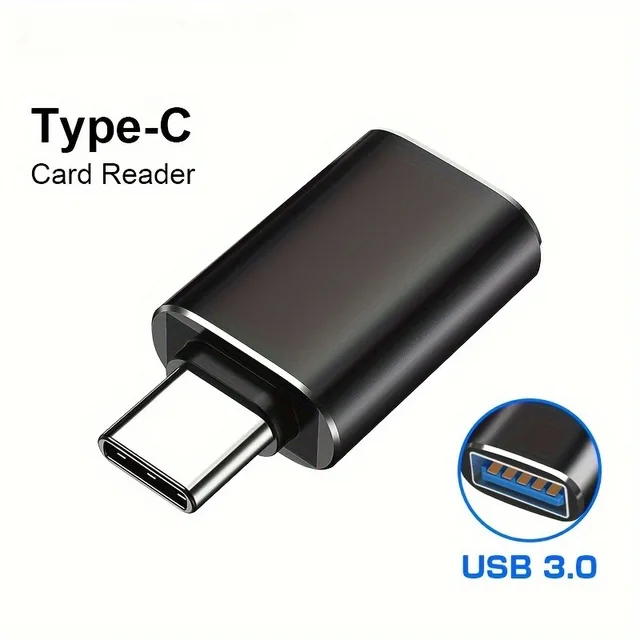 Adapter USB 3.0 na Type C OTG, złącze USB-A na Micro USB Type-C żeńskie, do adapterów Samsung Xiaomi POCO