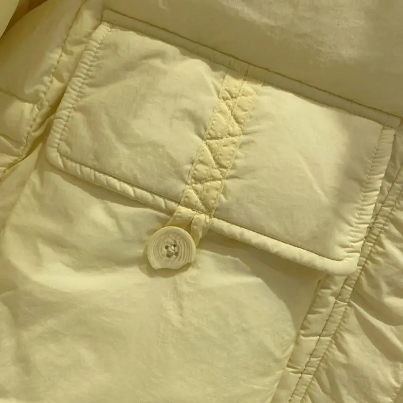 Giacca lunga da donna in piumino d'anatra bianco autunno inverno caldo casual oversize capispalla allentato morbido e confortevole cappotto alla moda nuovo