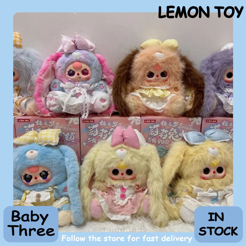 

Оригинальная коллекционная фигурка Baby Three LilyRabbit Town V5 400% Series Blind Box: Милая большая кукла, модная игрушка, украшение для рабочего стола для коллекционеров игрушек