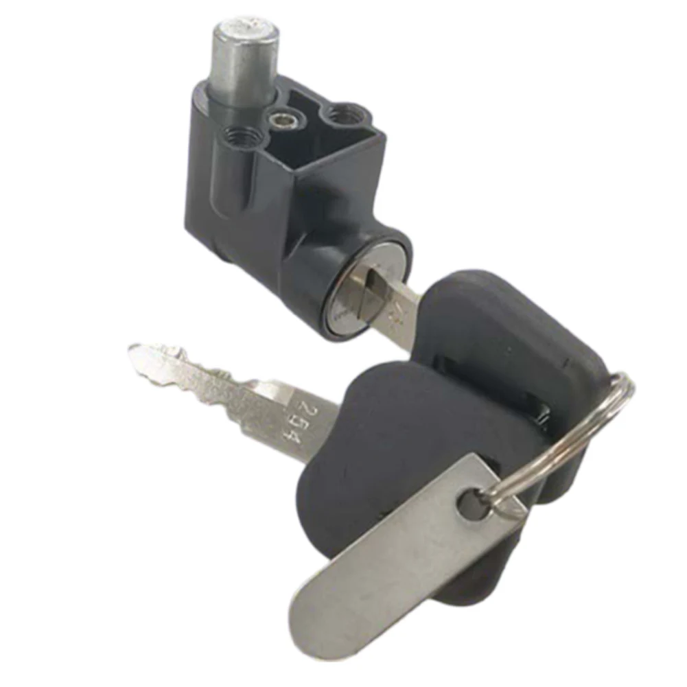 1set For Hailong Battery Case Power Lock & Key For Hailong 1 Battery Case 1-2 Battery Ebike Lock Cycling Accessories