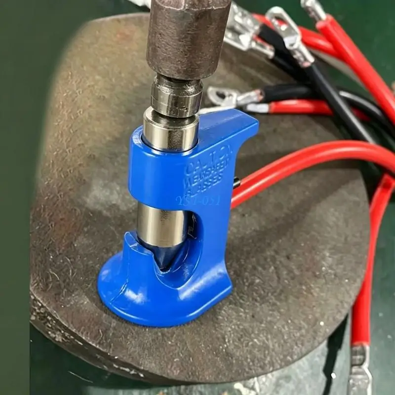 E15A Carbon Steel Hammer Lug Crimper Tool And 60Pcs Battery Cable Ends Terminals Set