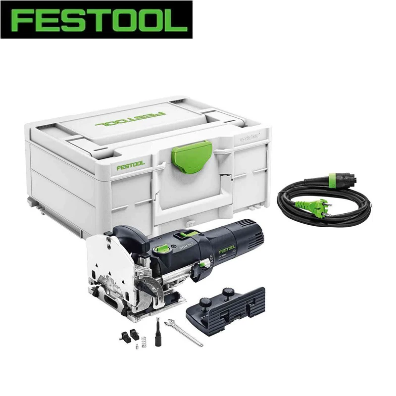 FEATOOL DF 500 DOMINO Slotting Machine Q-Plus Set WiredJoining Power Tool 220V With SYSTAINER Toolbox SYS3 M 187