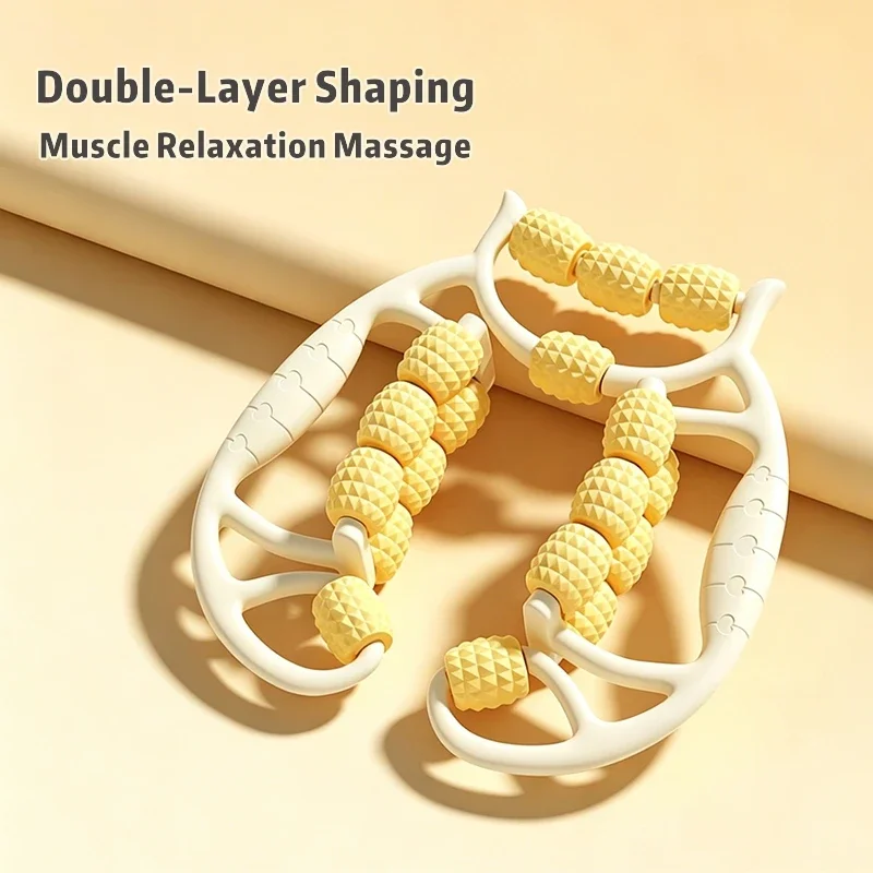 

Ring-Shaped Leg Massager Slimming Clip Thigh & Calf Yoga Equipment Muscle Relaxation Roller for Leg Slimming And Circulation