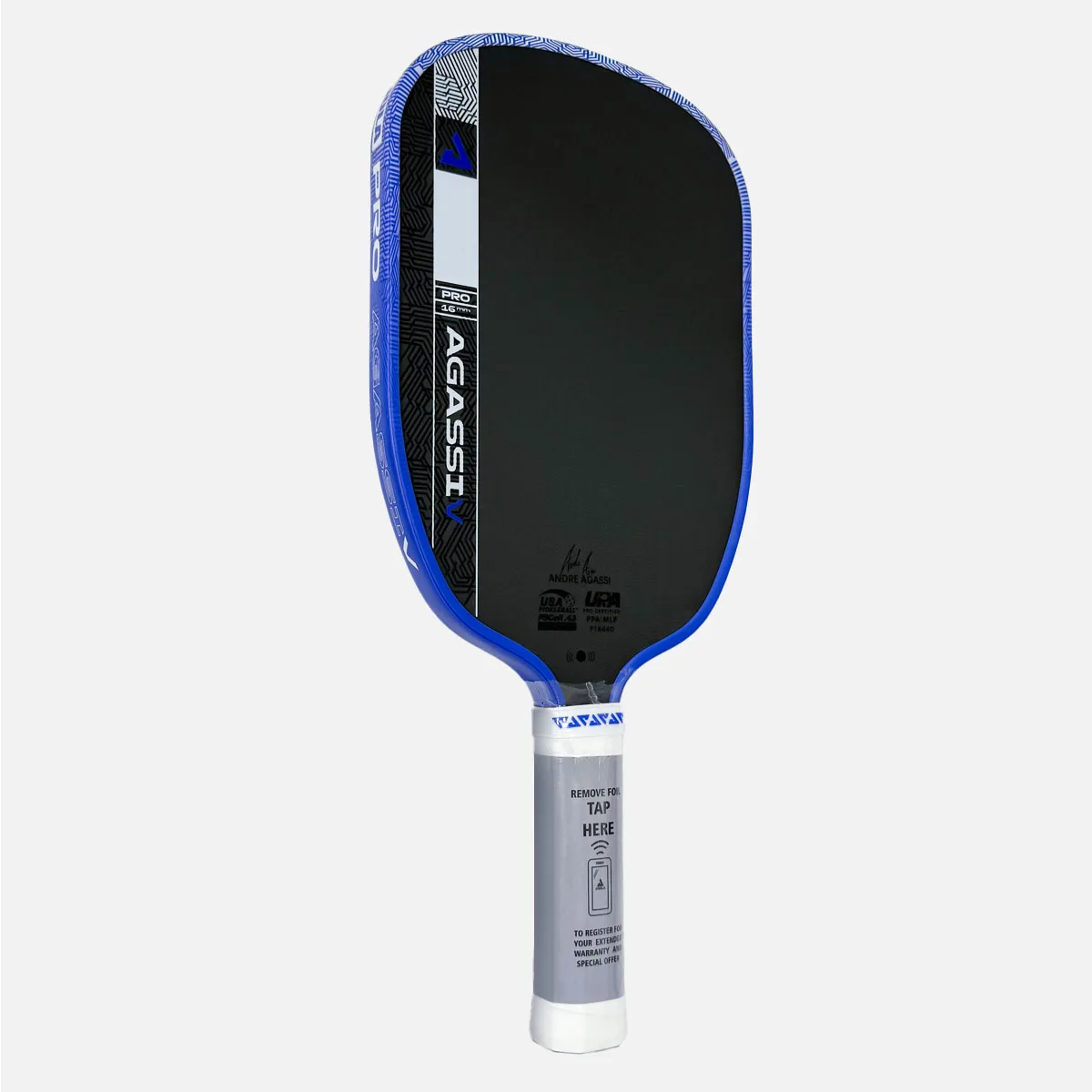 Pala de Pickleball Perseus Scorpeus Agassi Graf Hyperion Kosmos 16mm T700 de Fibra de Carbono con Marco Texturizado Mejorado y Propulsión USAPA
