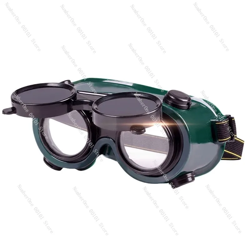 Welding glasses head-mounted firing welding protective glasses