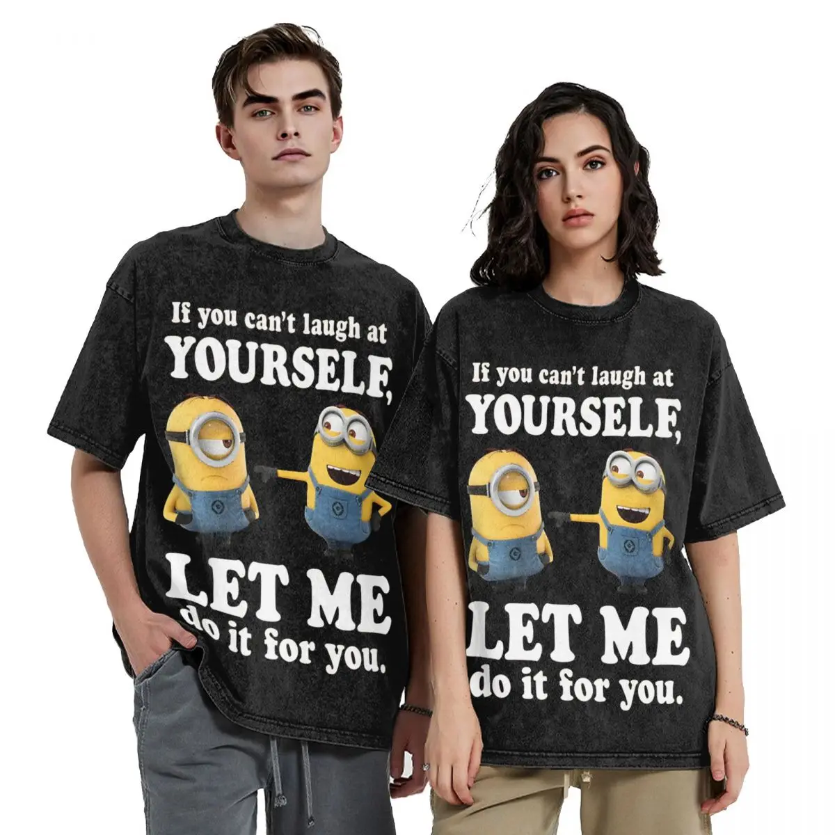 Stunning T-Shirt for Men Despicable Me Novelty Cotton Tees Crew Neck Short Sleeve T Shirts Gift Tops