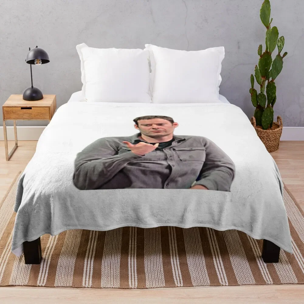 bill hader Throw Blanket For Decorative Sofa Sleeping Bag Blankets